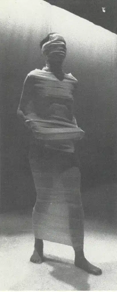 Un fauteuil de théâtre, deux Hamlet, l’un face et l’autre pile, trois écrans de télévision. Photos Jean-Paul Hubin