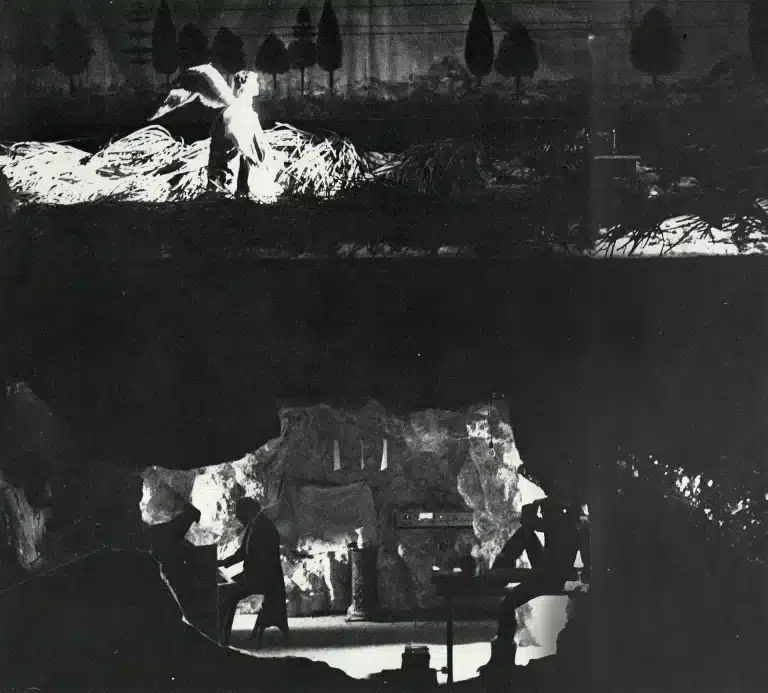 Hamlet-Machine Mise en scène: Jean Jourdheuil Décor: Gilles Aillaud Photo Claude Lê-Anh