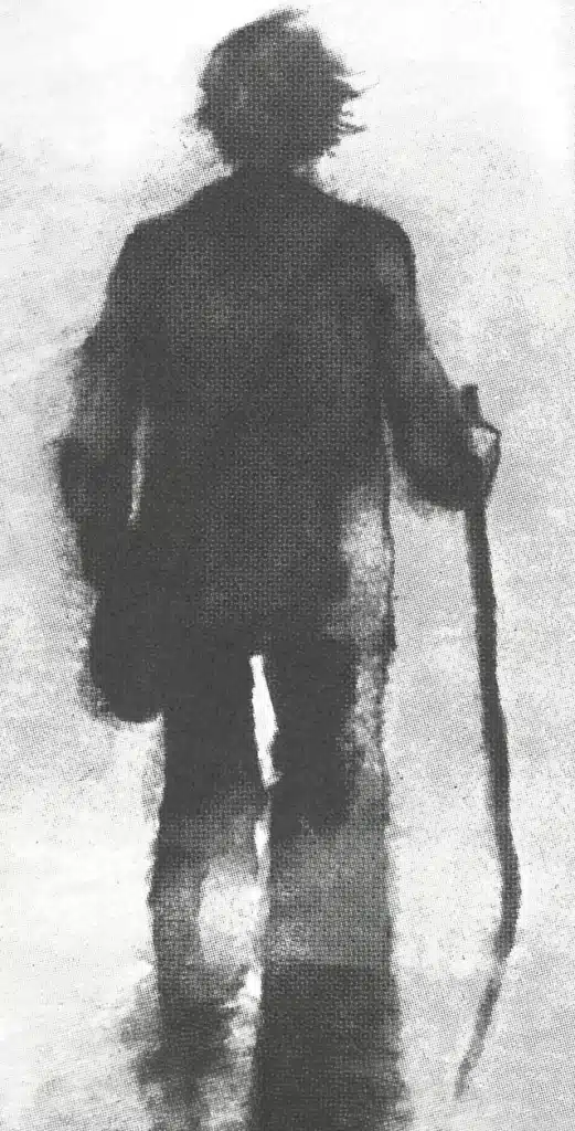 Illustrations extraites de l’affiche du colloque de Milan: La frontièra del teatro (1979)