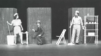 Mime is No Object: the reproduction of the working day United Mime Workers Photo: Harry Zanotti