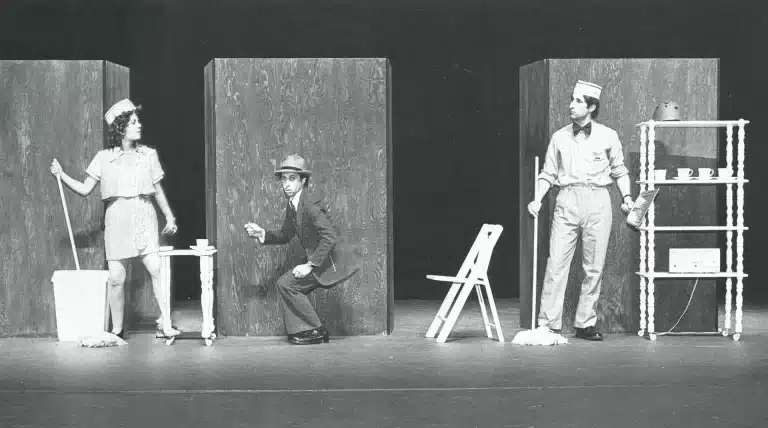 Mime is No Object: the reproduction of the working day United Mime Workers Photo: Harry Zanotti