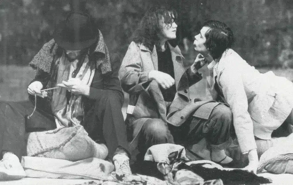 Photo de répétition
Lillas Pastia (Alain Maratrat)
Carmen (Hélène Delavault)
Zuniga (Jean-Paul Denizon)