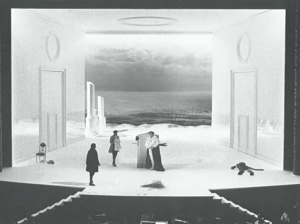 La clémence de Titus de Mozart, Bruxelles, Opéra national, 1982, Photo Olivier Herrmann