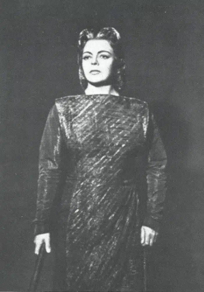 Martha Mödl dans le rôle de Brünnhilde