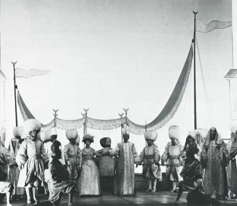 L'enlèvement au sérail de Mozart, Mise en scène : Georgio Strehler, Festival de Salzbourg, 1973