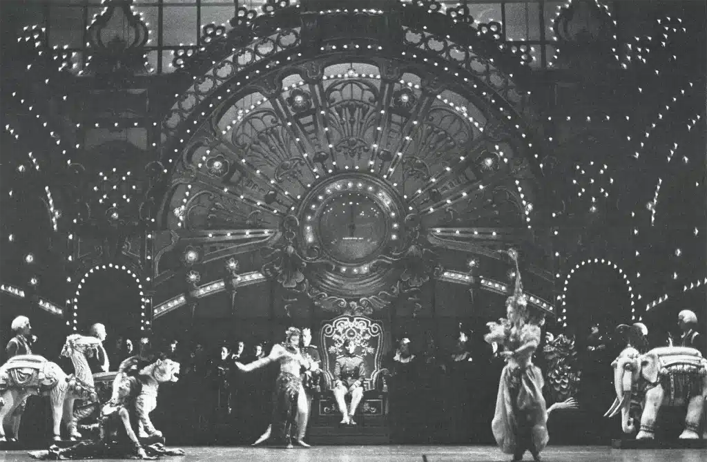 Cendrillon de Massenet, Bruxelles, Opéra national, 1981, Photo Jean-Luc Tanghe
