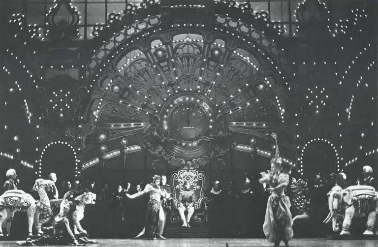 Cendrillon de Massenet, Bruxelles, Opéra national, 1981, Photo Jean-Luc Tanghe