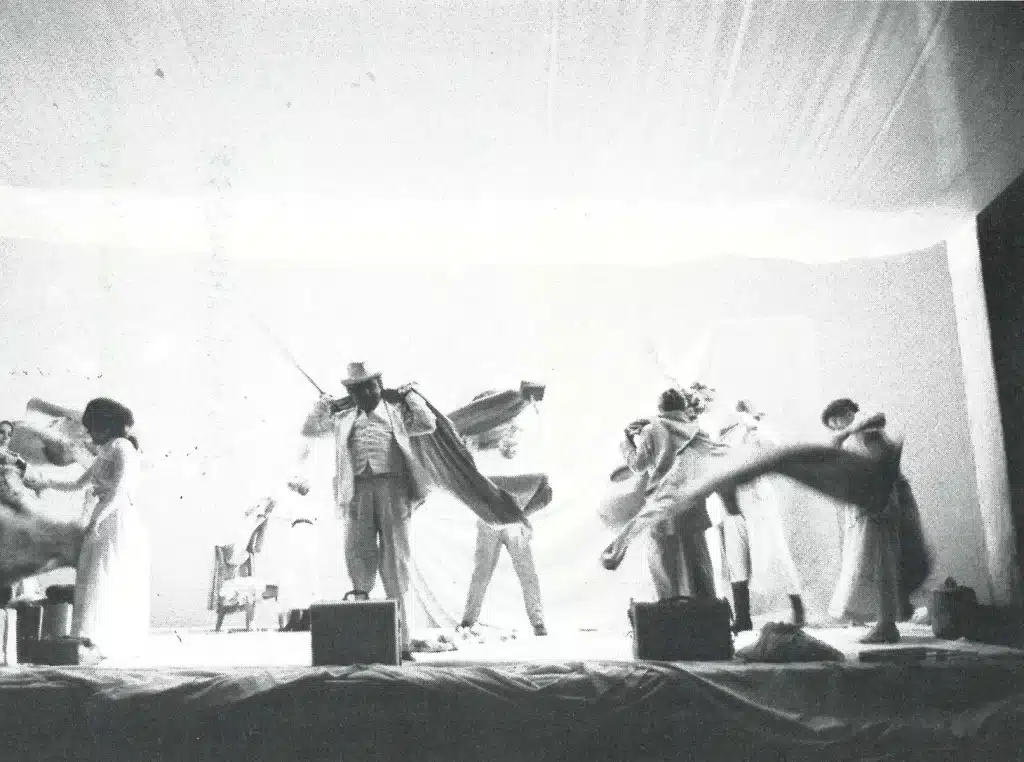 La cerisaie de Tchekhov  Mise en scène: Georgio Strehler, 1973