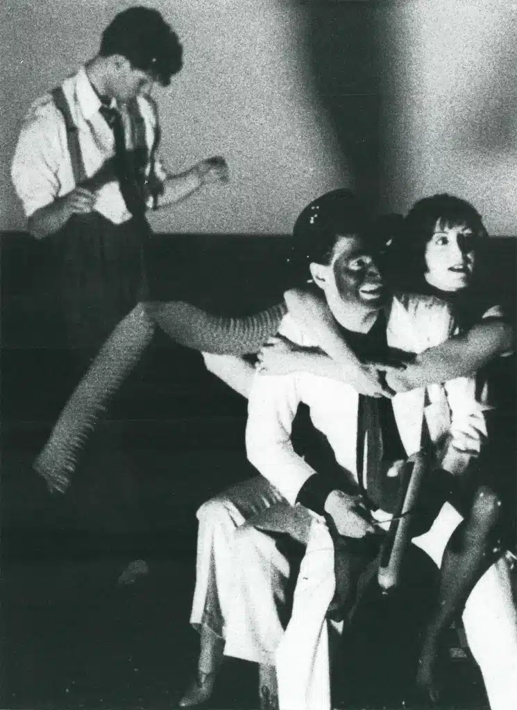 « Falsch », mise en scène Antoine Vitez, Théâtre National de Chaillot, 1983. Photo Claude Bricage