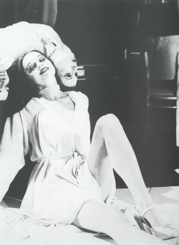 « Le pique-nique de Claretta », mise en scène Antoine Vitez, 1974. Photo Alain d’Esta