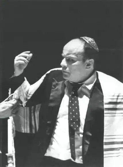 « Falsch », mise en scène E. Foron, 1987. Photo Madeleine Marchand