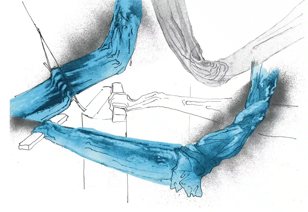 Mechthild Kalisky - Bake
Projet d'oeuvre plastique
pour l'aménagement esthétique du hall d'accueil du Théâtre Varia.