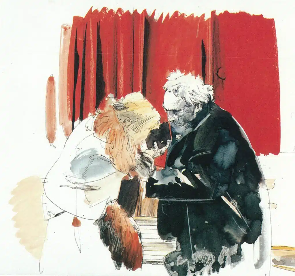 Johan Daenen.
Peinture à partir de Minetti.