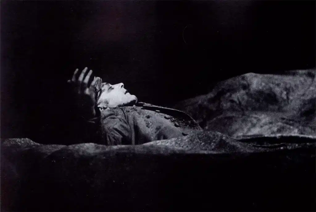 LA MORT D’EMPÉDOCLE, mise en scène d'Alain Olivier. Photo Mj. Diaz.