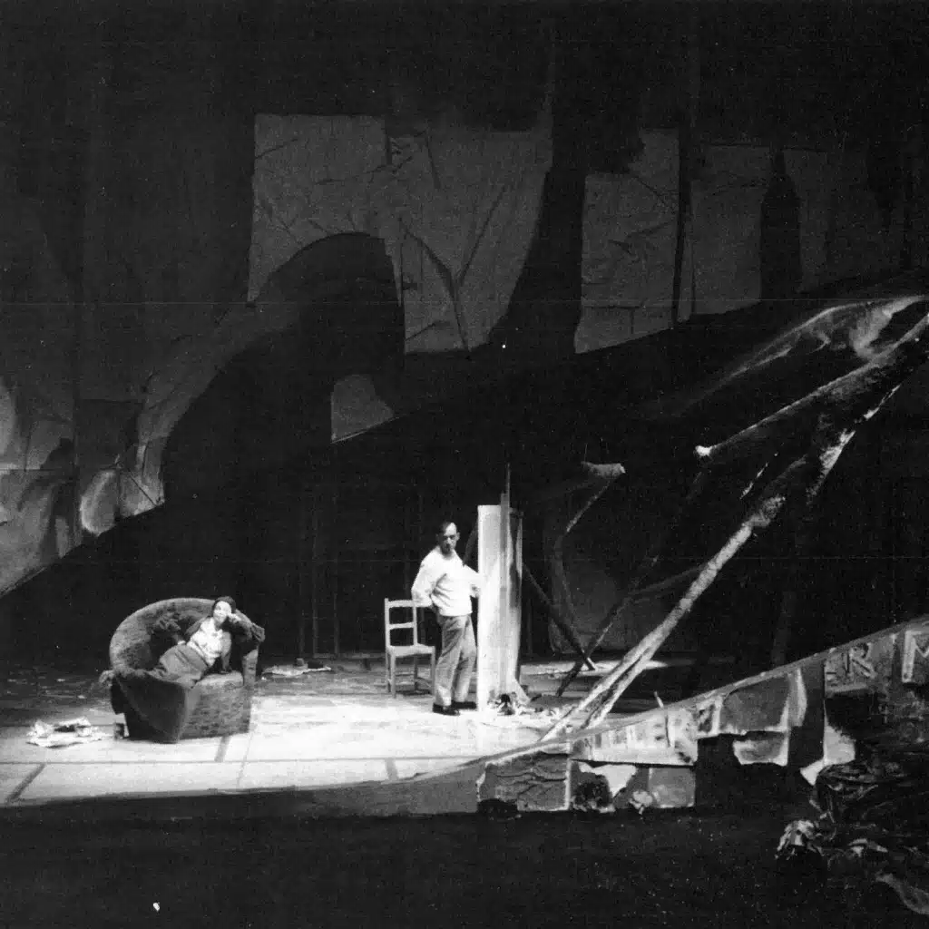 QUARTETT, de Heiner Müller, mise en scène de Jorge Silva Melo. Photo Eduardo Gageiro.