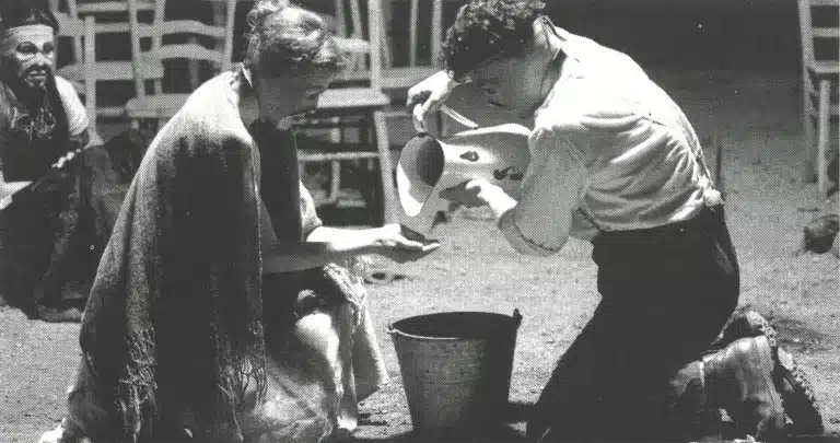 L'ANNONCE de Claudel, mise en scène de Frédéric Dussenne. Photo Paul Decleire.