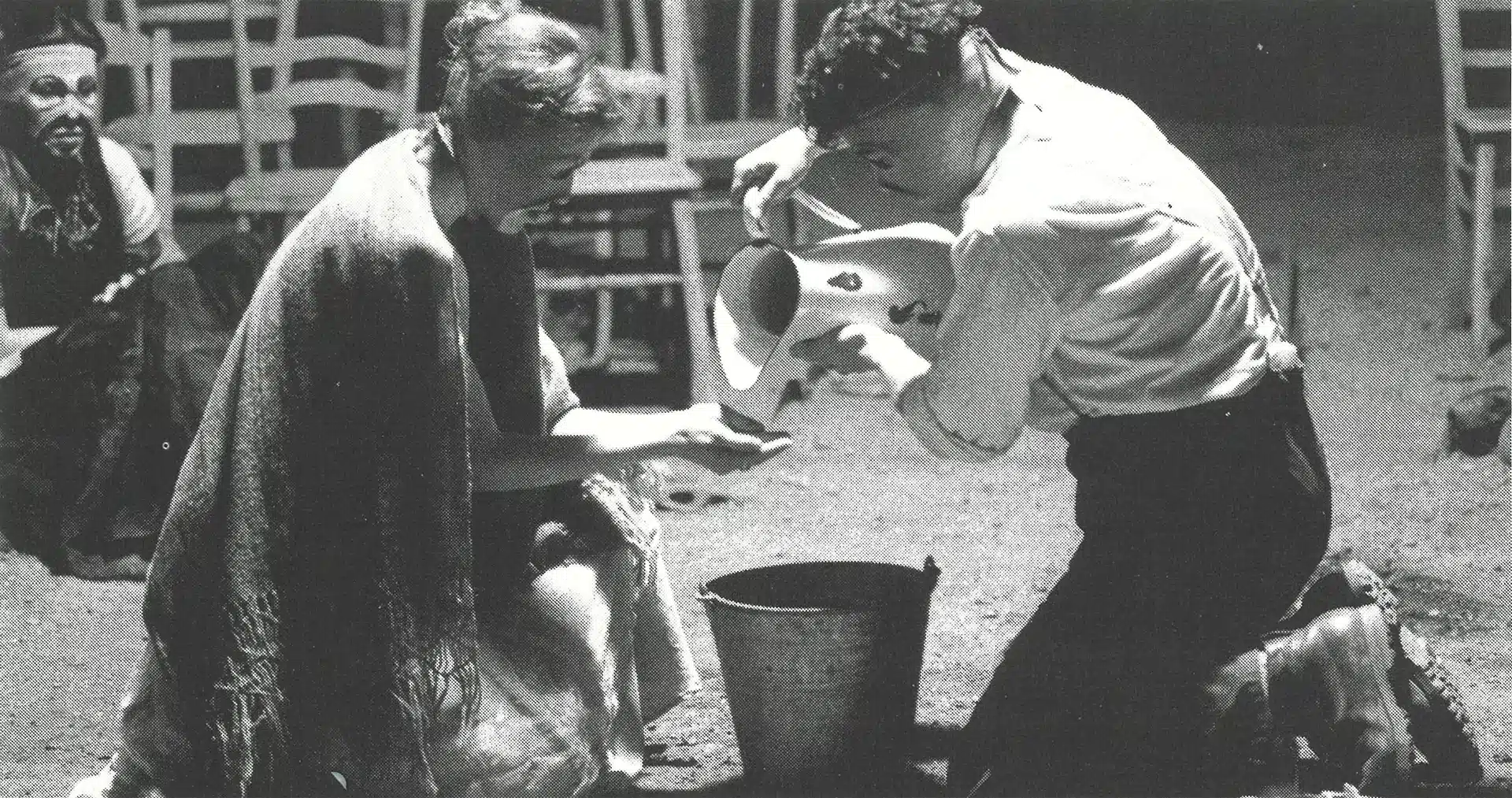 L'ANNONCE de Claudel, mise en scène de Frédéric Dussenne. Photo Paul Decleire.