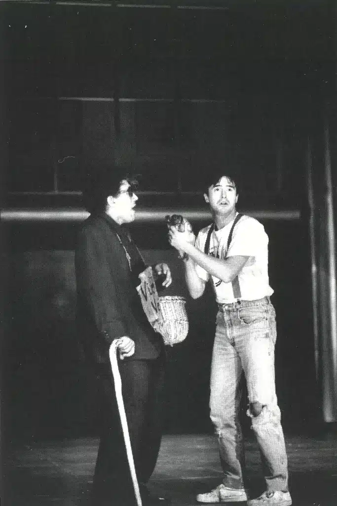 LE MARCHAND DE VENISE, mise en scène de Peter Zadek, 1990. Photo Enguerand.