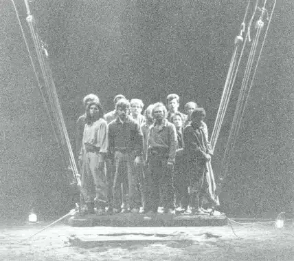 LOPE DE AGUIRRE, TRAIDOR, mise en scène de J.L. Gómez. Photo Ros Ribas.