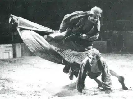 EDOUARD II de Marlowe / Brecht, mise en scène de Lluís Pasqual, Centre Dramatique National de Madrid, 1983. Photo Ros Ribas.