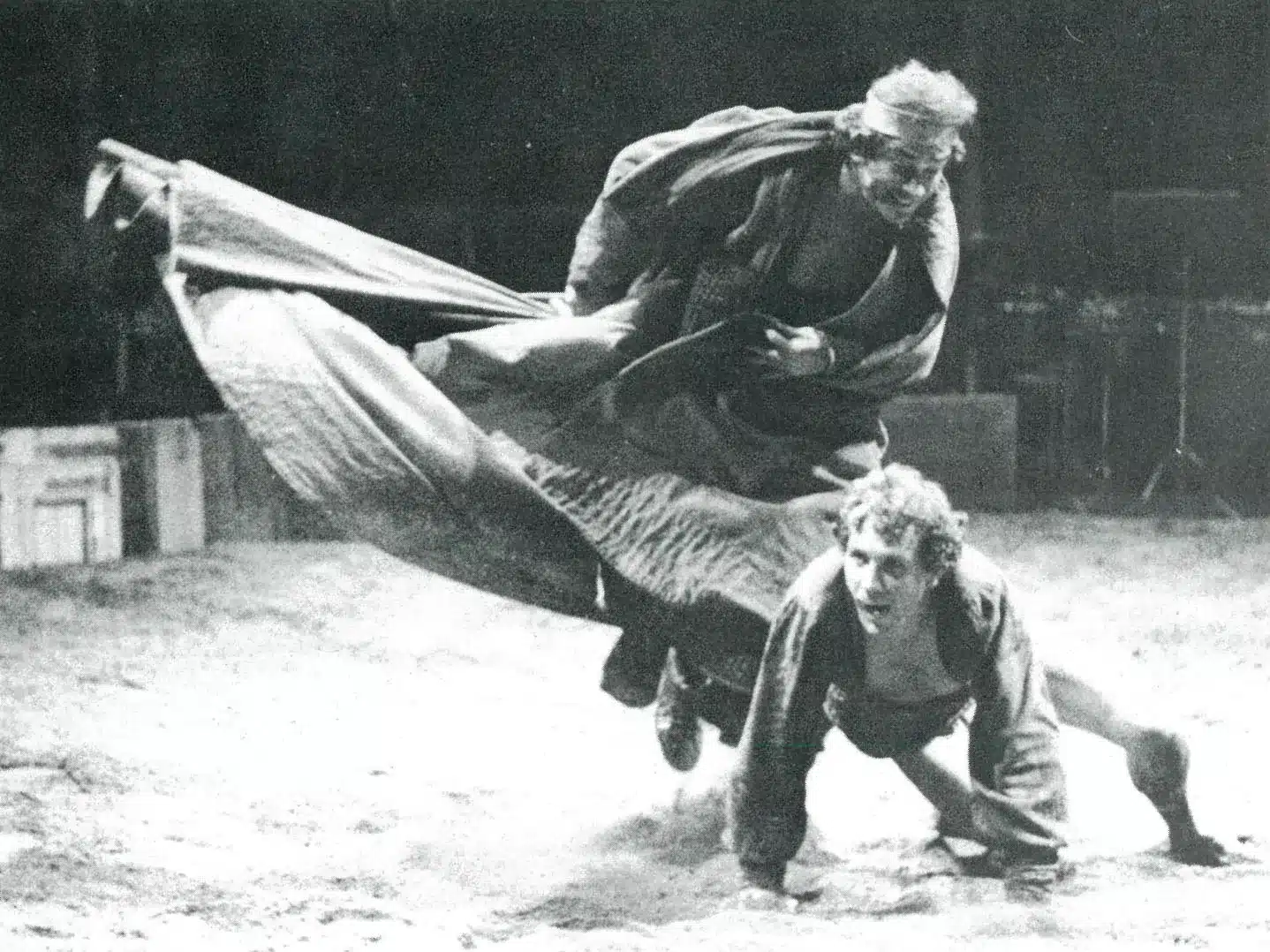 EDOUARD II de Marlowe / Brecht, mise en scène de Lluís Pasqual, Centre Dramatique National de Madrid, 1983. Photo Ros Ribas.