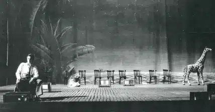 VERACRUZ de Georges Lavaudant, mise en scène de G. Lavaudant, TNP Villeurbanne, 1990. Photo B. Enguerand.