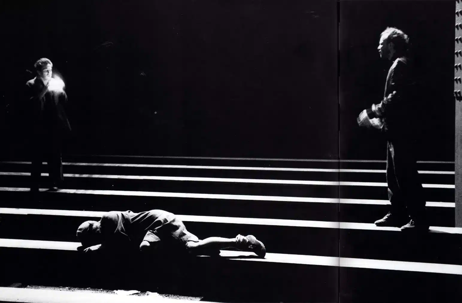 Axel Bogousslavsky, Marc François,Christine Fersen. CHUTES de G.Motton Photo B. Enguerand,