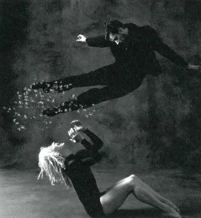 Louise Lecavalier, Michael Dolan, 2. Photo Édouard Lock.