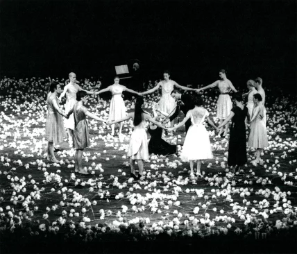 NELKEN, chorégraphie de Pina Bausch, Wuppertaler Bühnen, Tanztheater Photo Ulli Weiss
