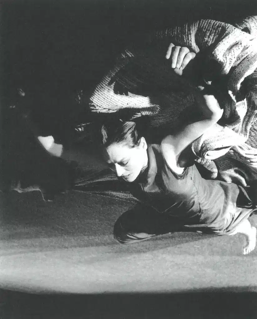  Véronique Mermoud dans DIOTIME ET LES LIONS de Henry Bauchau, mise en scène de Gisèle Sallin. Photo Mario Del Curto.