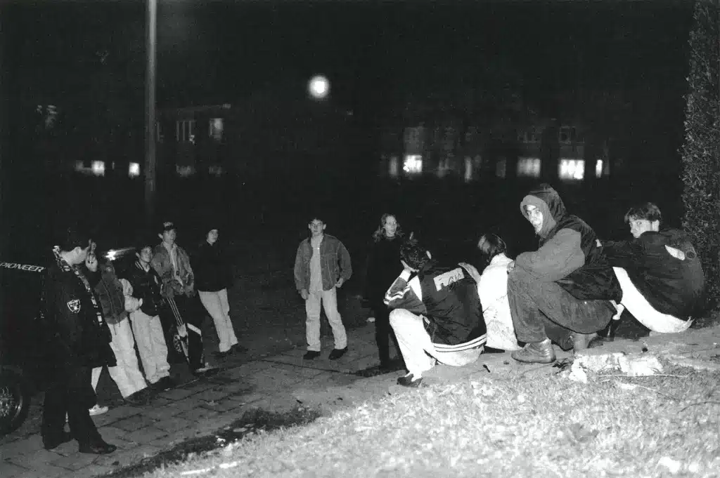Thieu, Hainaut, Belgique, 1995. Photo Anne Bourguignon.