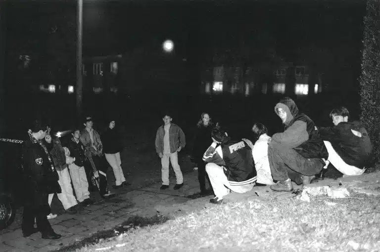 Thieu, Hainaut, Belgique, 1995. Photo Anne Bourguignon.