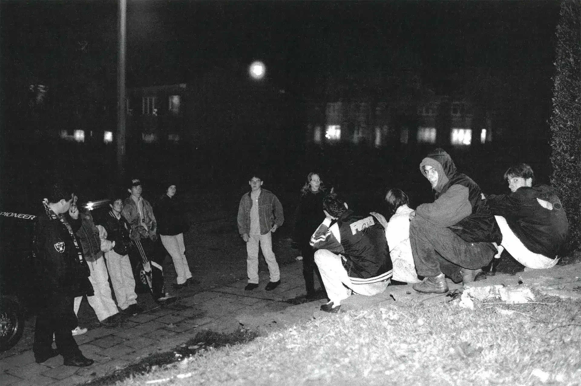 Thieu, Hainaut, Belgique, 1995. Photo Anne Bourguignon.