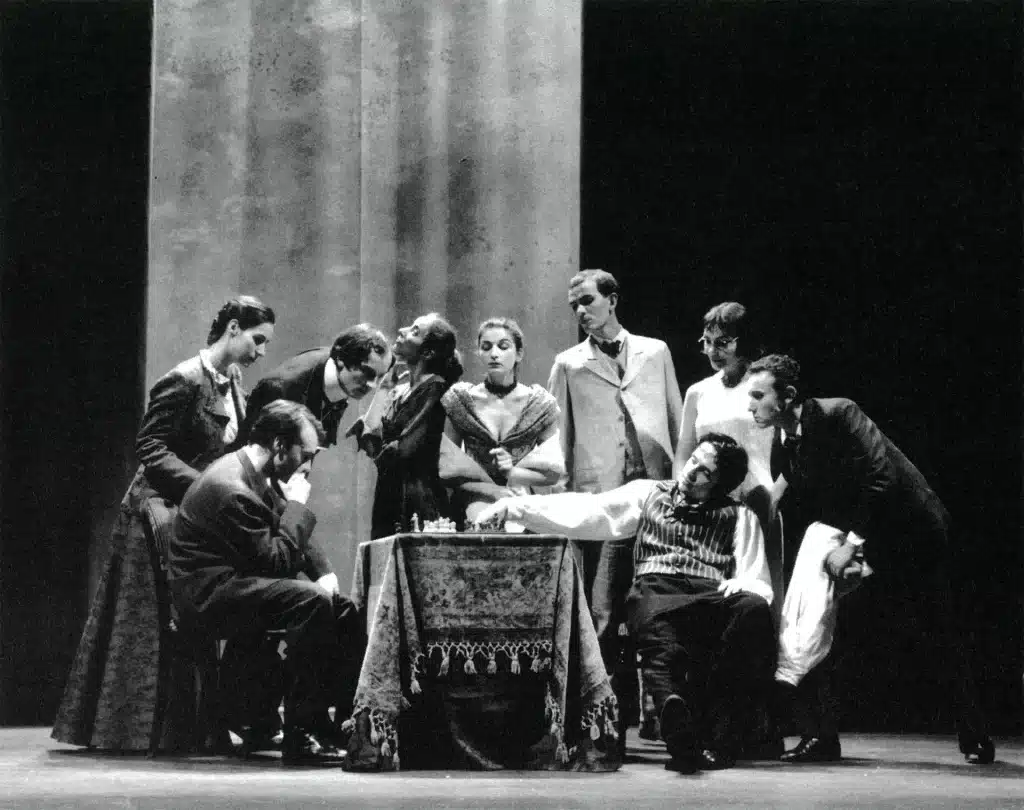 PLATONOY de Anton Tchekhov. Mise en scène de Ludovic Lagarde. Photo Brigitte Enguerand.