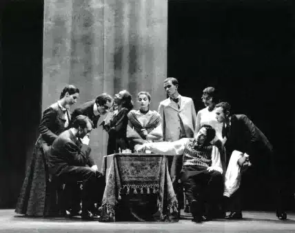 PLATONOY de Anton Tchekhov. Mise en scène de Ludovic Lagarde. Photo Brigitte Enguerand.