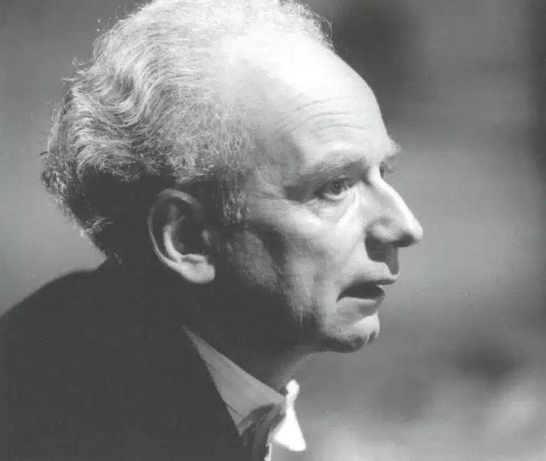 Tan McDiarmid dans HATED NIGHTFALL de Howard Barker, mise en scène Howard Barker. Photo Stephen Vaughan.