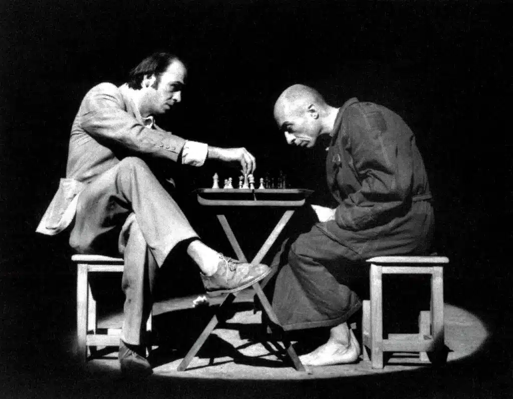 Phillipe Vieux et Yvon Lapous dans SEPT LEAR