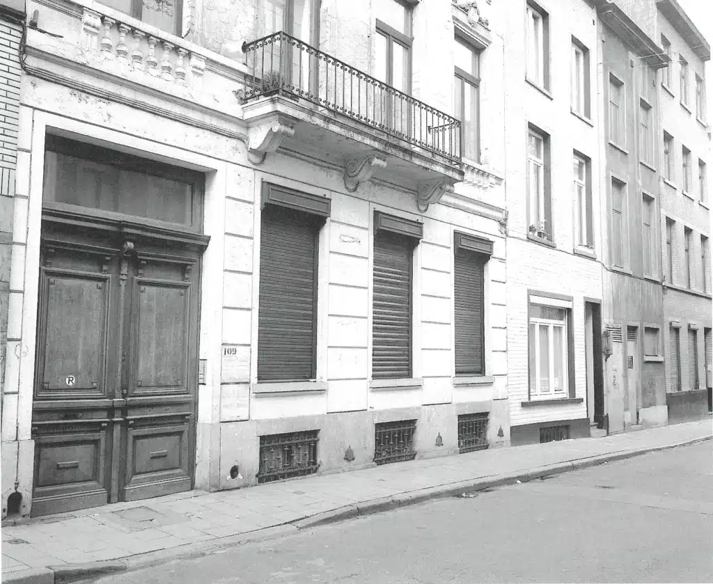 Le 109 rue Verte, septembre 1998. Photo Vincent Lebrun.