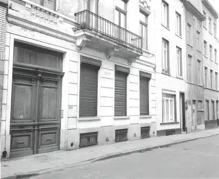 Le 109 rue Verte, septembre 1998. Photo Vincent Lebrun.