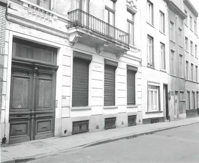 Le 109 rue Verte, septembre 1998. Photo Vincent Lebrun.