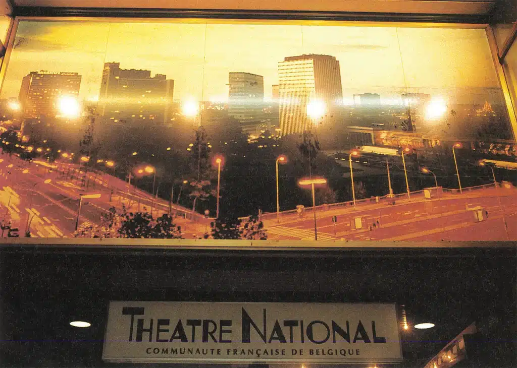 Le Théâtre National, août 1998. Photo Anne Bourguignon.