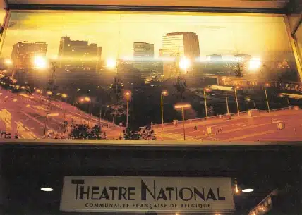 Le Théâtre National, août 1998. Photo Anne Bourguignon.