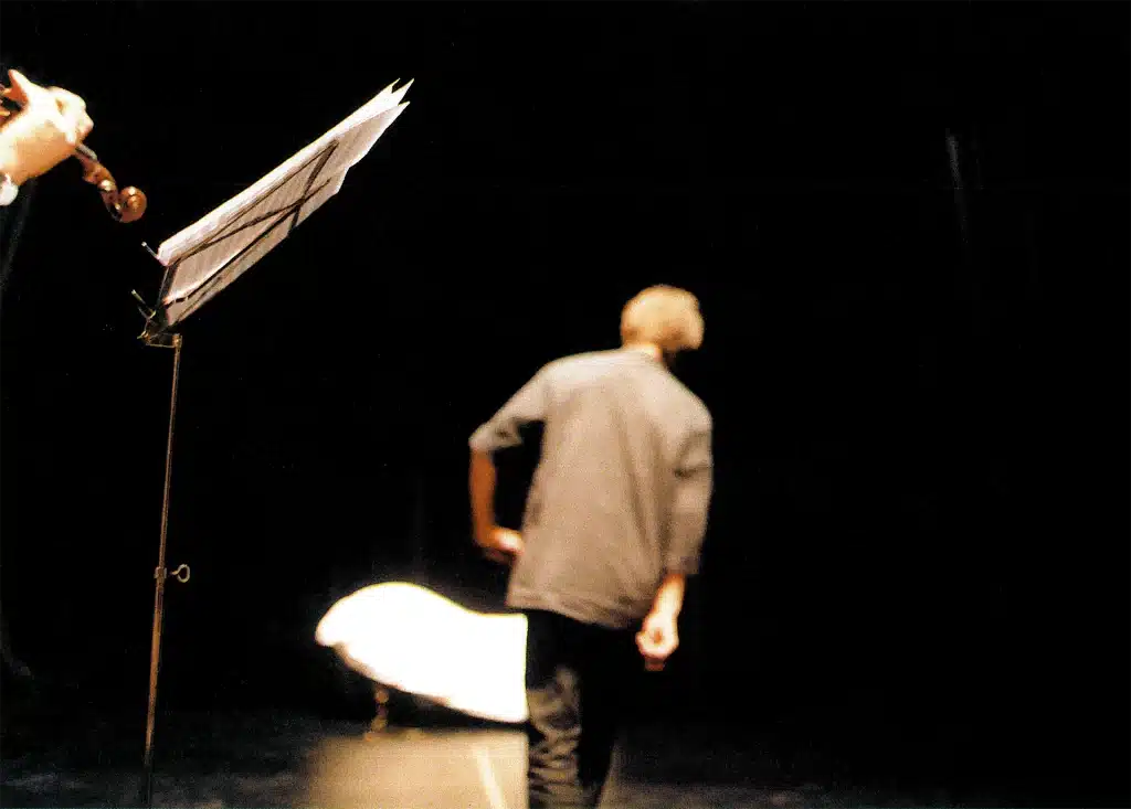 La Chapelle des Brigittines, répétition, septembre 1998. Photos Anne Bourguignon.