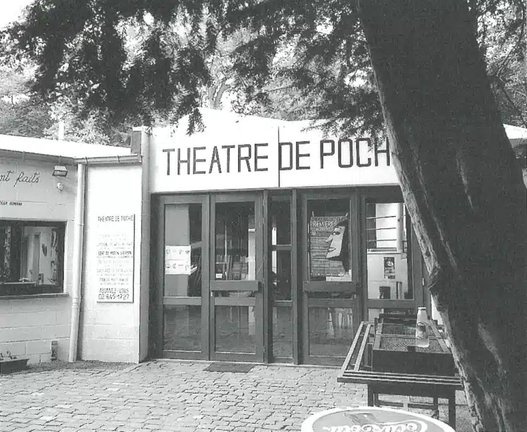 Le Théâtre de Poche, août 1998. Photo Vincent Lebrun.