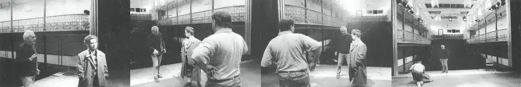 L'Espace Senghor, répétition dirigée par Daniel Donies, 3 septembre 1998.
Photos Christian Carez.