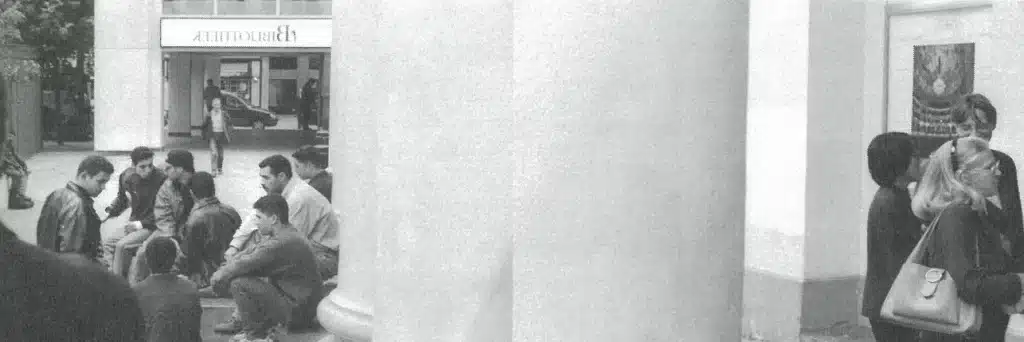 L'Espace Senghor, répétition dirigée par Daniel Donies, 3 septembre 1998.
Photos Christian Carez.