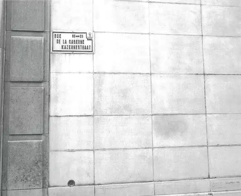 La Rue de la Caserne, septembre 1998. Photo Vincent Lebrun.