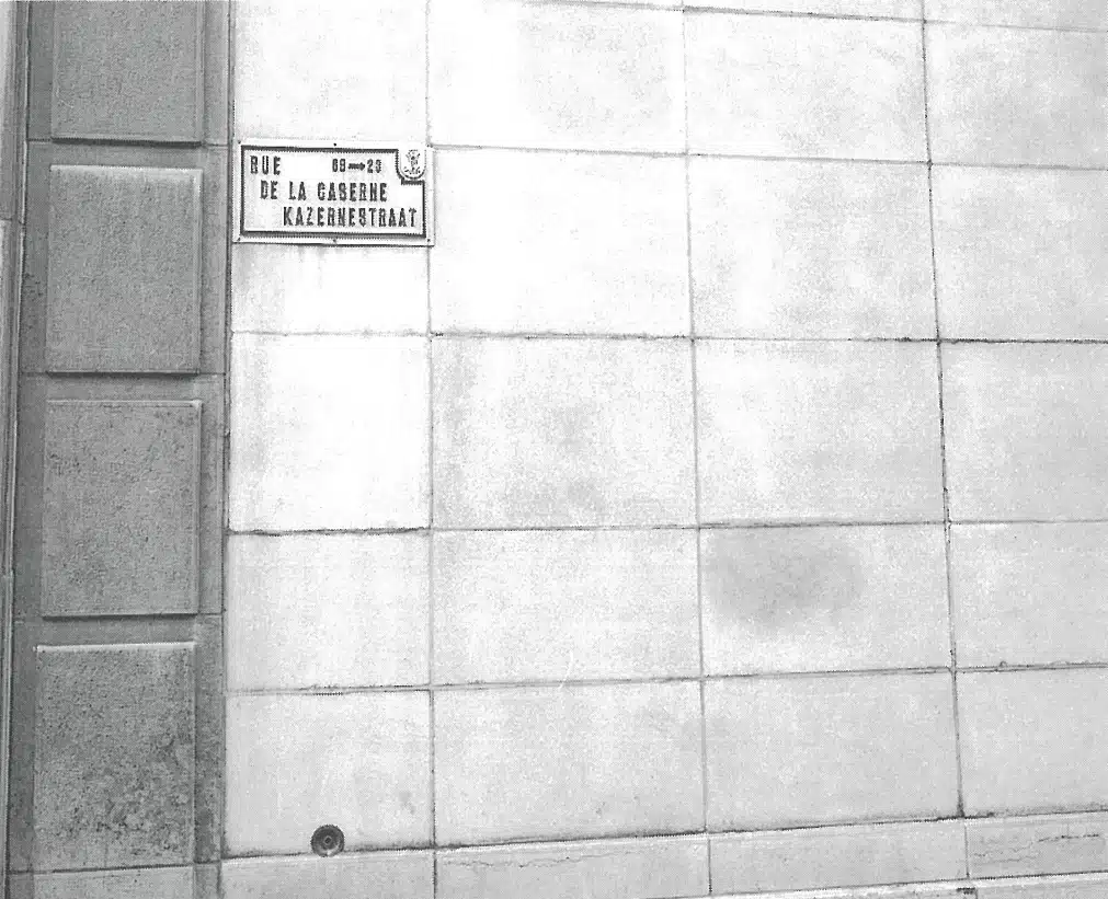 La Rue de la Caserne, septembre 1998. Photo Vincent Lebrun.