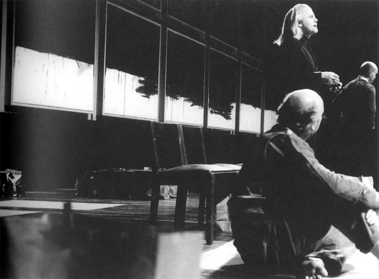 VADERS EN ZONEN & NOORDERLICHT de Paul Pourveur, mise en scène Lucas Vandervosr. Photo Patrick De Spiegelaere
