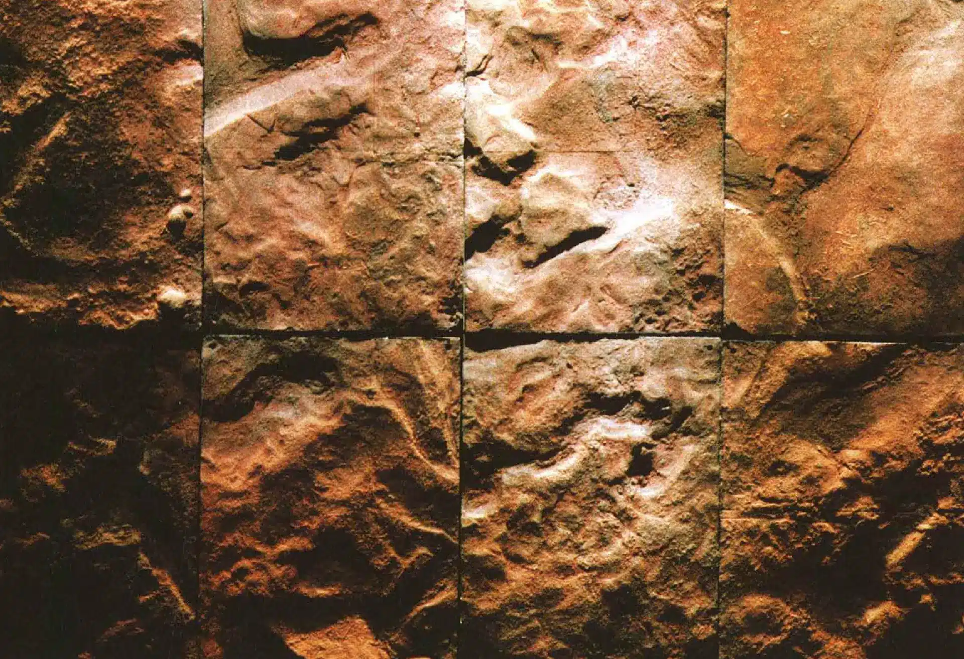 Pan de mur du décor de RWANDA 94. Photo Lou Hérion.